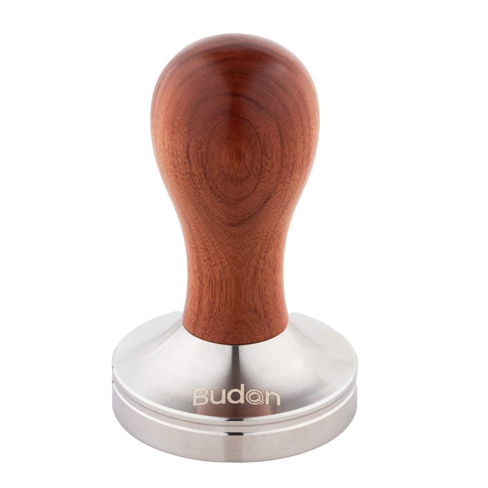 Budan Coffee Wooden handle Tamper for espresso machine 58mm, regular