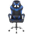 Load image into Gallery viewer, Detec Quad Ergonomic Gaming Chair in Blue &amp; Black Colour
