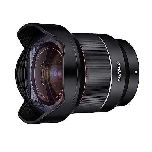 Open Box, Unused Samyang AF 14 mm F2.8 FE Auto Focus Lens for Full Frame Sony E Mount Black