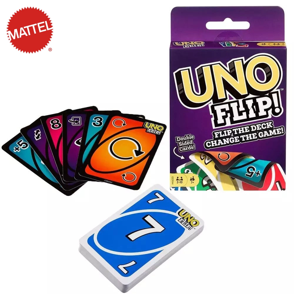 Mattel Games Uno Flip Side Game 