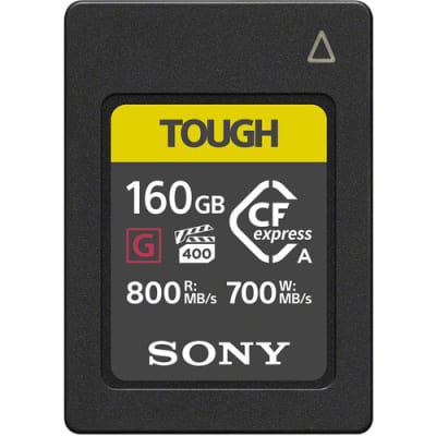 Sony 160gb Cea G Series Cfexpress Type a Memory Card 800mbps