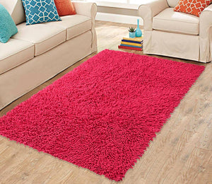 Saral Home Detec™ Shaggy Design Carpets (90X150CM)