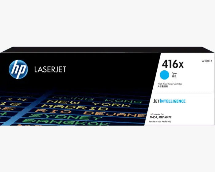 HP 416X Cyan Contract LaserJet Toner Cartridge