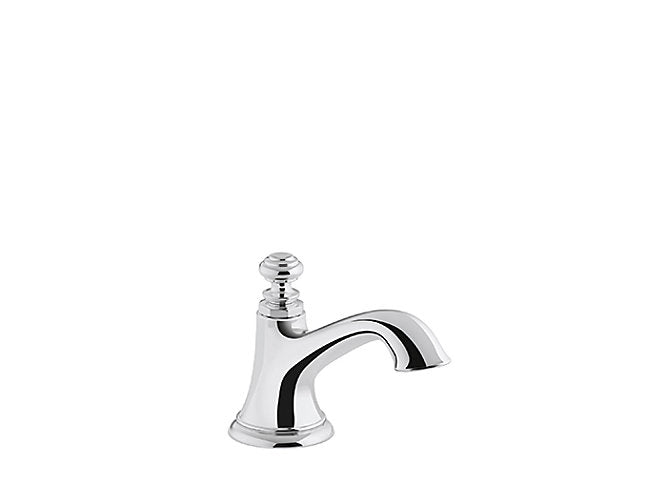 Kohler Artifacts  Widespread Lavatory Spout With Bell Design In Polished Chrome K-72759T-CP