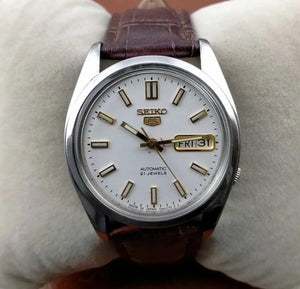 Vintage Authentic Seiko5 Automatic Watch