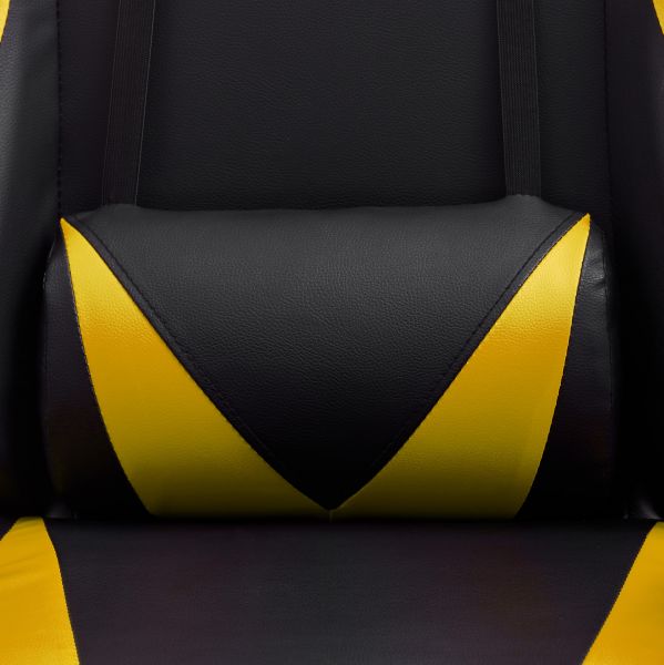 Detec Quad Ergonomic Gaming Chair in Yellow Colour