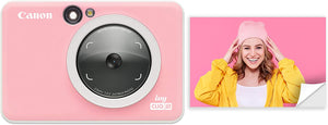 Canon IVY CLIQ 2 Instant Camera Printer, Mini Photo Printer, Petal Pink (Matte)