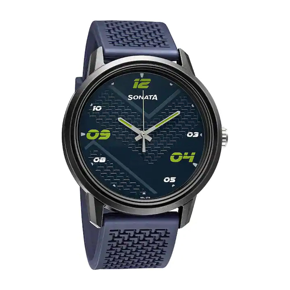 Sonata 77085PP14 Volt 3 Analog Watch For Men
