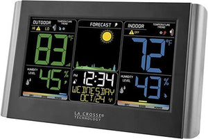 La Crosse Technology C85845-INT Weather Station Black