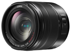 Panasonic Lumix H-FS14140K G Vario 14-140mm/F3.5-5.6 Lens (Black)