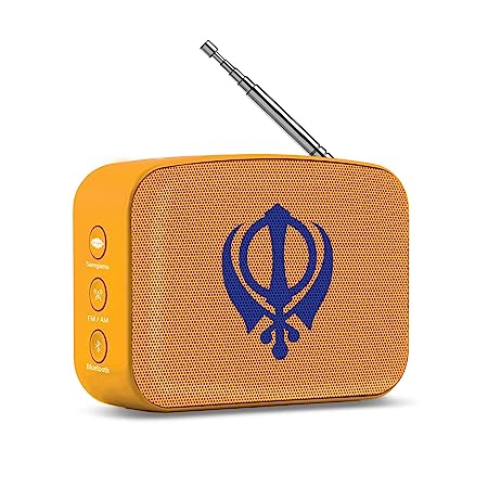 Open Box Unused Saregama Carvaan Mini 2.0 Gurbani- Music Player with Bluetooth/FM/AM/AUX Pack of 2