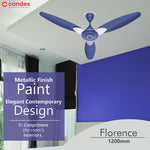 गैलरी व्यूवर में इमेज लोड करें, Candes Florence 1200mm / 48 inch Decorative Ceiling Fan
