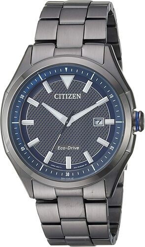 Citizen Eco-Drive Analog Blue Dial Men's Watch-AW1147-52L