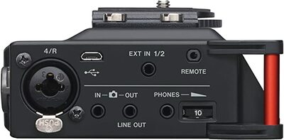 Tascam DR-70D 4-Track Portable Audio Recorder for DSLR Camera