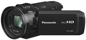पैनासोनिक HC-V800 HD कैमकॉर्डर, 24x लाइका डिकोमर लेंस