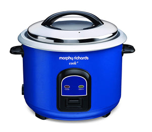 Morphy Richards Cook+ 1.8L Rice Cooker, Blue