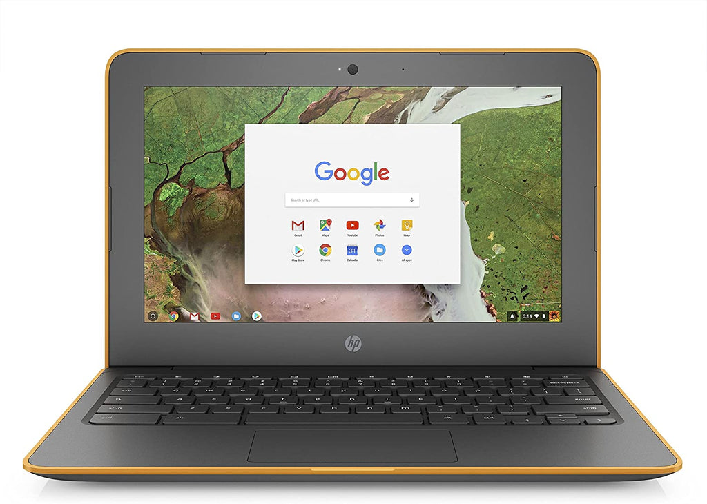 Used/Refurbished HP ChromeBook 11.6 inches HD Laptop (AMD A4/4GB DDR4