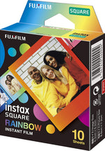 गैलरी व्यूवर में इमेज लोड करें, Fujifilm Instax Square Rainbow Film- 10 Exposures
