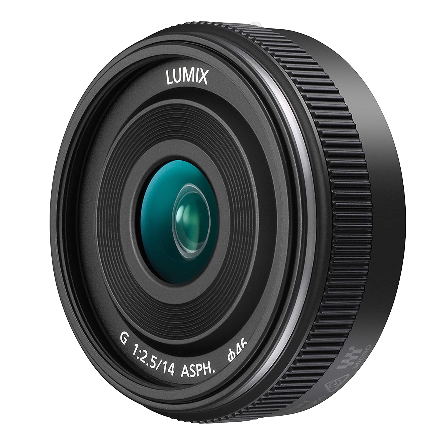 PANASONIC LUMIX G II Lens, 14mm, F2.5 ASPH., Mirrorless Micro Four Thirds, H-H014AK