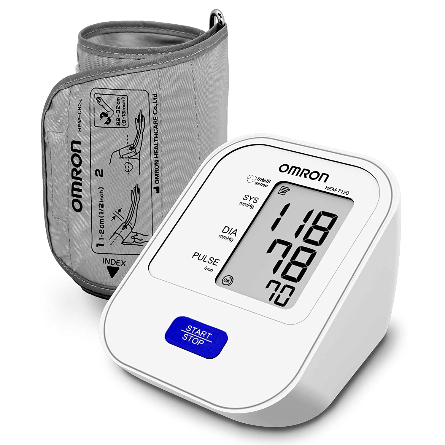 Omron HEM 7120 Fully Automatic Digital Blood Pressure Monitor