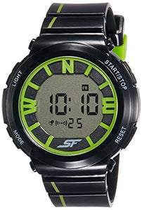 Sonata Sports Girls Grey Digital Watch for Women 87016PP05