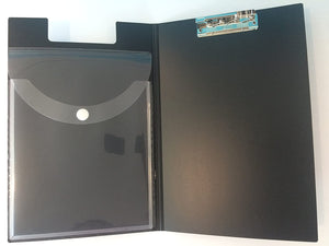 सोलो पीबी111 पैड बोर्ड एनवेलप पॉकेट मैजिक स्क्वायर ब्लैक 10 के पैक के साथ