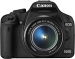 Load image into Gallery viewer, Used Canon EOS 500D Digital SLR Camera Incl. EF-S 18-55 mm IS Lens Kit
