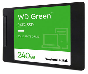 3 units Open Box, Unused WD Green SATA 2.5/7mm disque 240 GB Laptop, All in One PC's, Desktop Internal Solid State Drive (WDS240G2G0A)