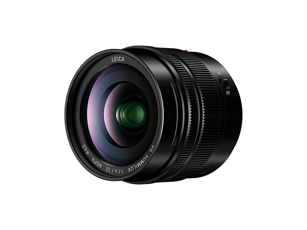 Panasonic LUMIX G Leica DG SUMMILUX Lens, 12mm, F1.4 ASPH, Wide Angle