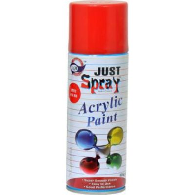 Detec™ Just Spray Acylic Spray Paint- P.O Red