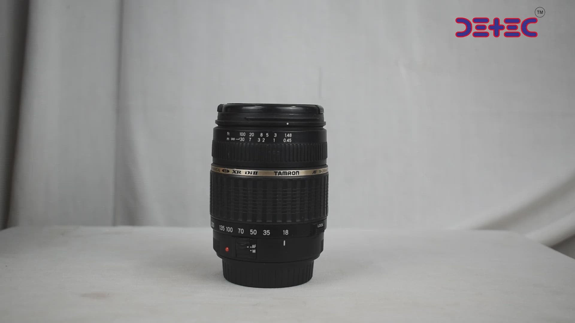 Used Tamron AF 18-200mm F 3.5-6.3 IF micro for canon