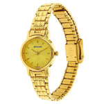 Load image into Gallery viewer, Sonata Champagne Dial Golden Stainless Steel Strap Watch
