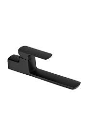 Queo Wall Mounted Single Lever Basin Mixer For Concealed Installation (Matt Black)