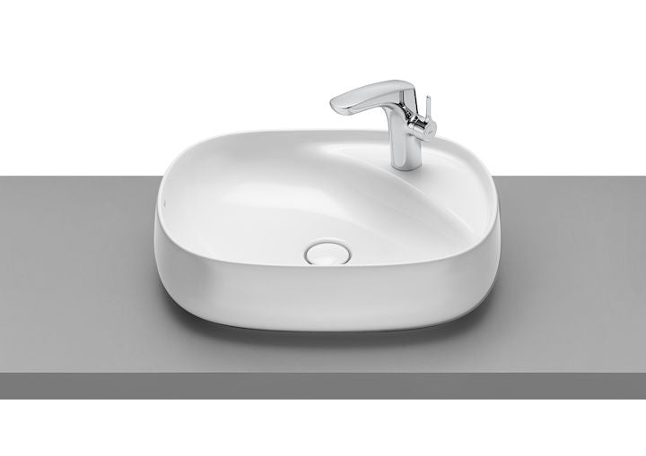 Roca Beyond on Countertop Basin White 585 X 455 Mm RS3270B8000