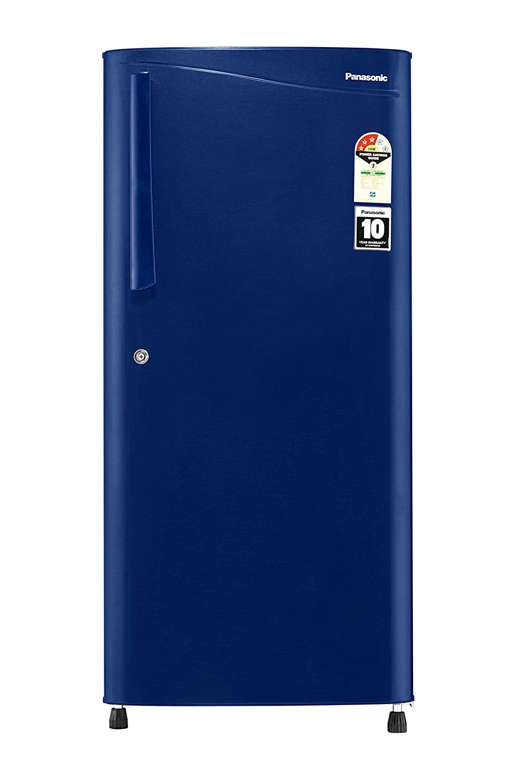 Panasonic 194 L 3 Star Inverter Direct-cool Single Door Refrigerator Nr-a193vax1 Blue Hairline