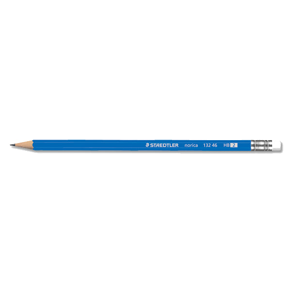 डिटेक™ स्टैडलर नोरिका पेंसिल इरेज़र टिप के साथ - 30 का एचबी पैक