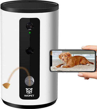 WOpet Smart Pet Camera:Dog Treat Dispenser, Full HD WiFi Pet Camera