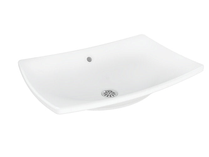 Kohler Escale 600mm Vessel Basin Without Faucet Hole in White