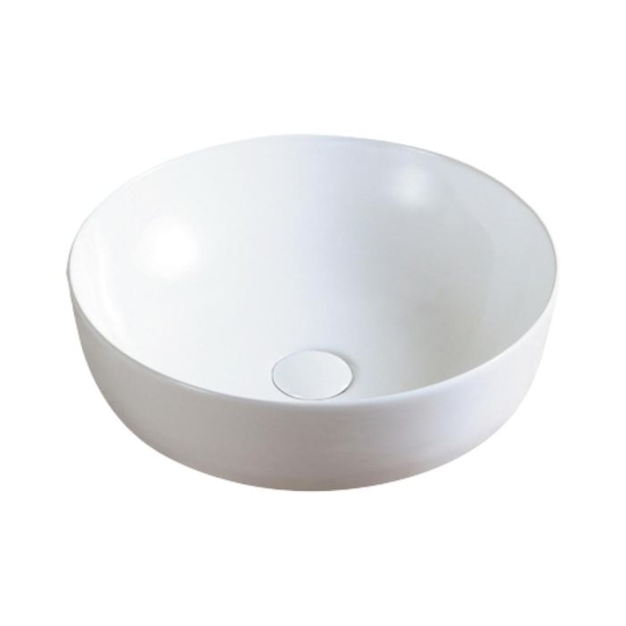 पैरीवेयर टेबल टॉप सर्कल आकार का सफेद बेसिन एरिया इनस्लिम C041K
