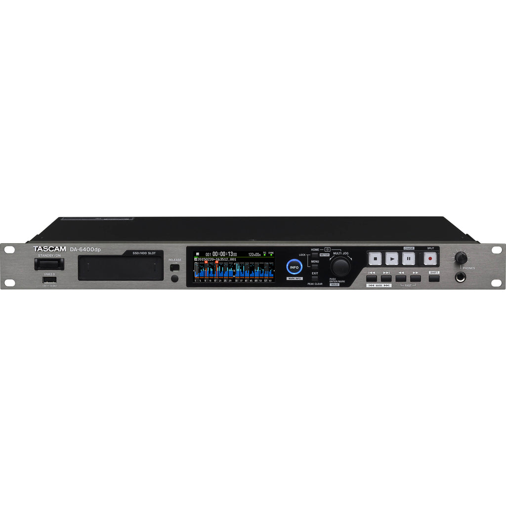 टैस्कम DA-6400DP सीरीज 64-चैनल डिजिटल मल्टीट्रैक रिकॉर्डर