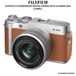 Load image into Gallery viewer, Fujifilm X-a7 Mirrorless Digital Camera With 15-45mm Lens (Camel)
