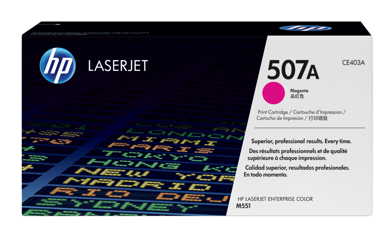 एचपी 507ए मैजेंटा ओरिजिनल लेजरजेट टोनर कार्ट्रिज