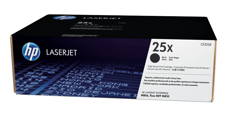 HP 25X ब्लैक कॉन्ट्रैक्ट लेजरजेट टोनर कार्ट्रिज