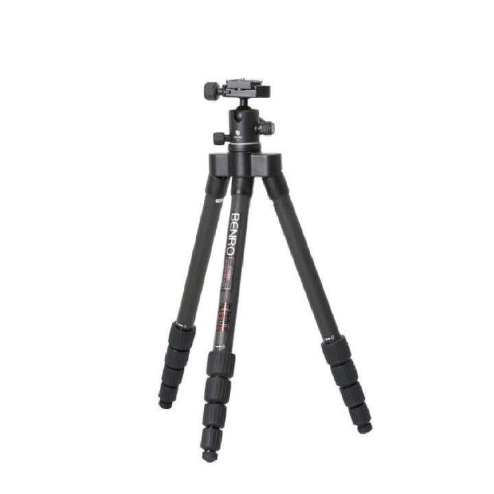 Benro Travel Flat C1190t 5-section Carbon Fiber Tripod