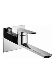 Queo Wall Mounted Single Lever Basin Mixer For Concealed Installation (Chrome)
