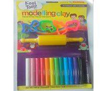 Kores Kool Clay165 Gms 12 Shades 4 Mould Pack of 5