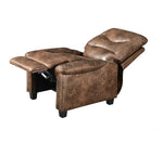 Load image into Gallery viewer, Detec Venice Faux Suede Recliner Chair In Light Brown Colour
