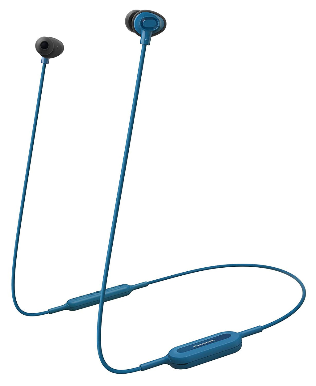 Panasonic Wireless in-ear Headphones Bass System Blue Rp Nj310bge