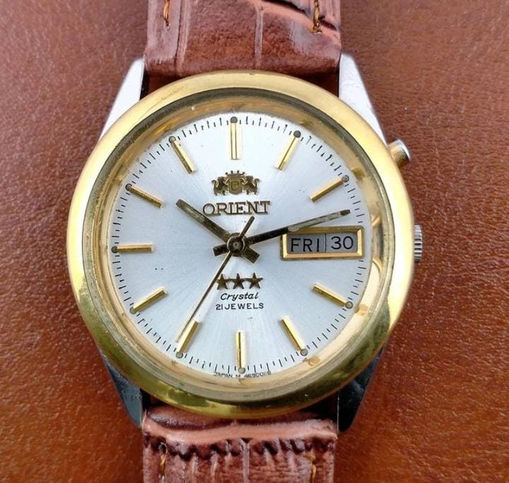 Vintage Authentic Orient Crystal 3 Automatic Watch