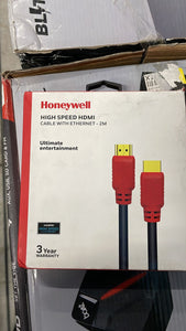 Open Box Unused Honeywell HDMI Cable 2 m High Speed HDMI with Ethernet 2 Mt Pack of 6